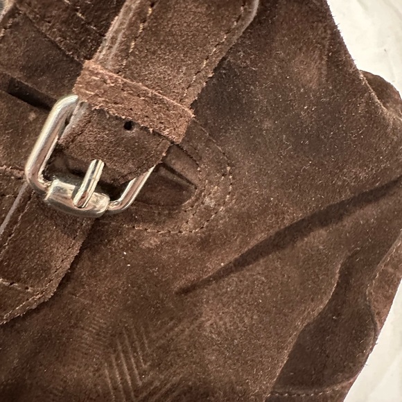 Gucci Suede Mid-Calf Moto Boots size 8.5 great condition - Picture 3 of 8